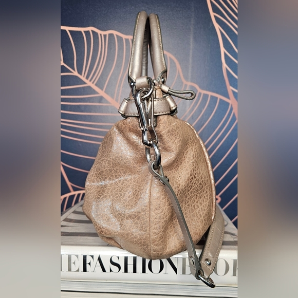 COACH 2012 MADISON SOPHIA BRONZE MATALLIC LEATHER SHOULDER BAG - Picture 3 of 10